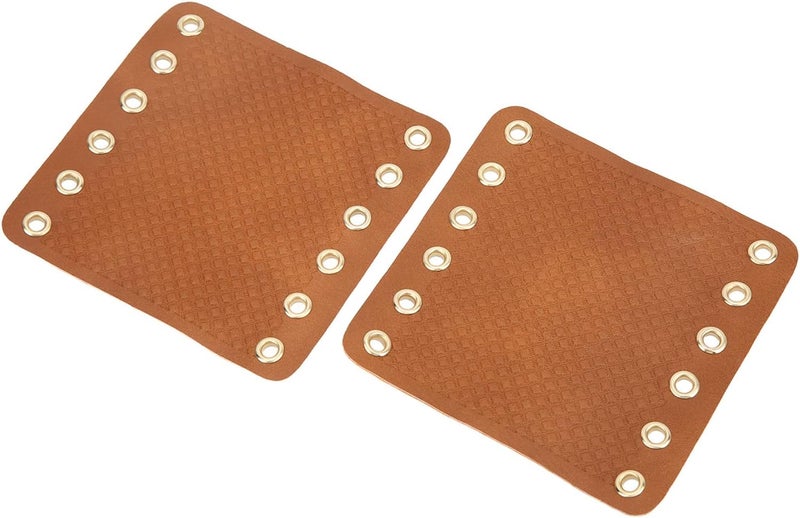 Motorcycle Hand Grip Cover, Universal Anti Slip Handlebar Grip Wrap with Retro Style, Fiber Simulated Leather Throttle Brake Clutch Cover for Most Motorcycles - Image 3