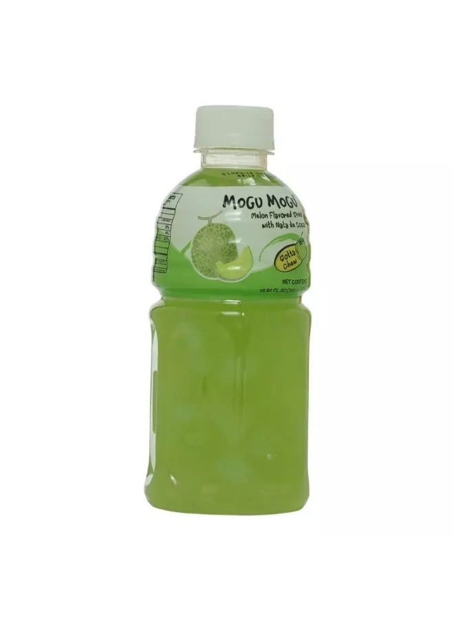 Mogu Mogu Mogu Mogu Melon Flavour Drinking Juice Bottle- 320ml  - Image 1