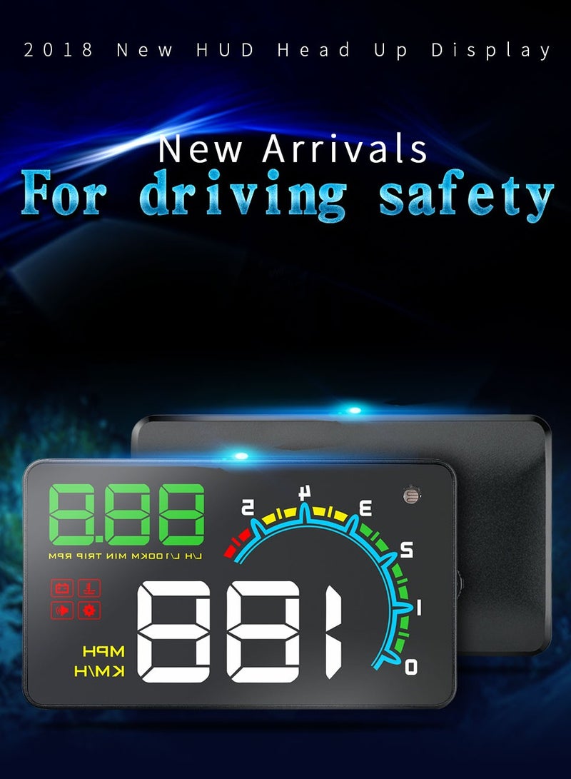 GULFLINK GULFLINK Head Up Display(HUD) Vehicle Speed Meter D3000 - Image 4