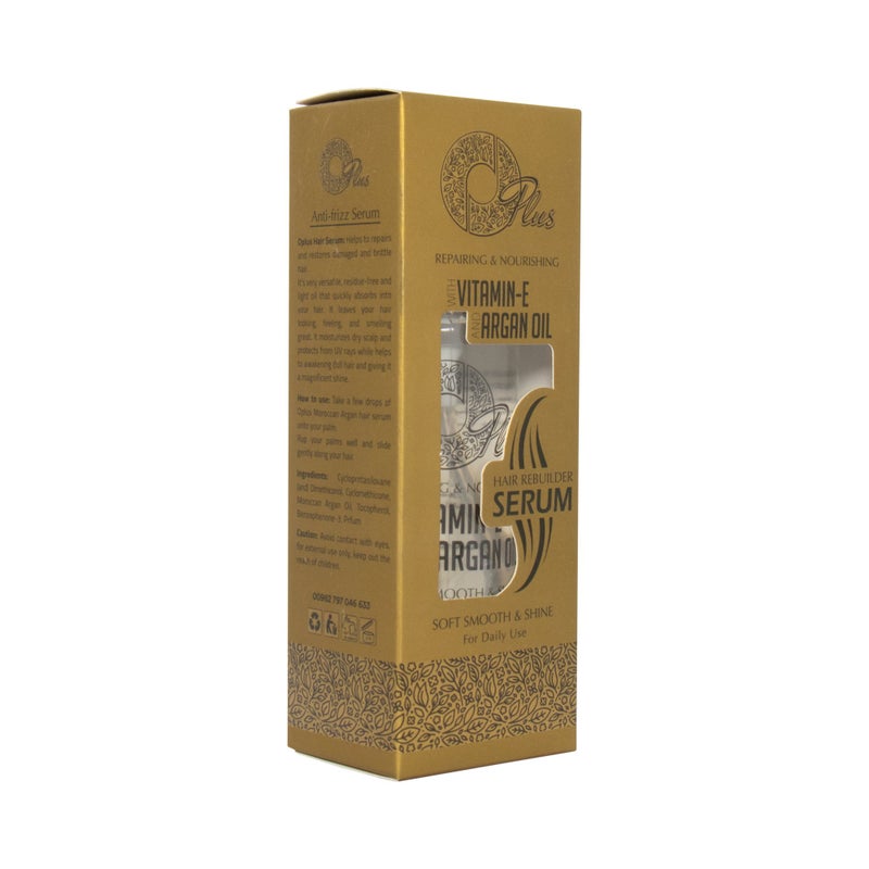 Oplus Vitamin E and Argan Oil Hair Rebuilder Serum - 110ml - Image 3