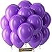 Bezente Pro Duralatex Purple Balloons 100 Pack 12 inch ExtraThick Purple Balloons for LongLasting Professional Party Decorations Large Wedding Graduation Halloween Birthday Party - Image 2