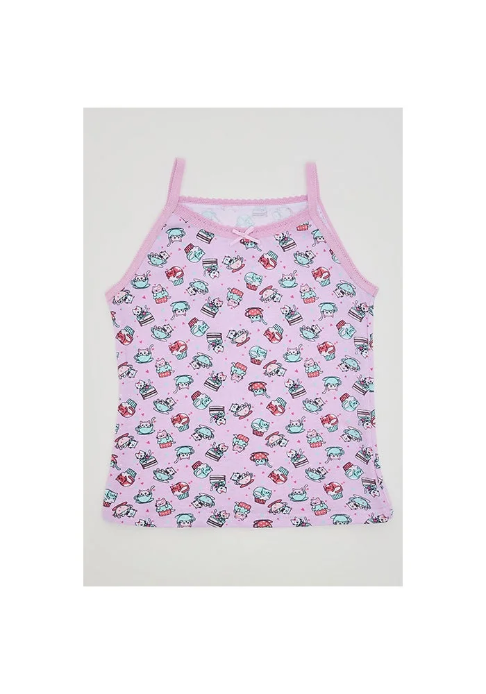 R&b 3 Pack Printed Camisoles