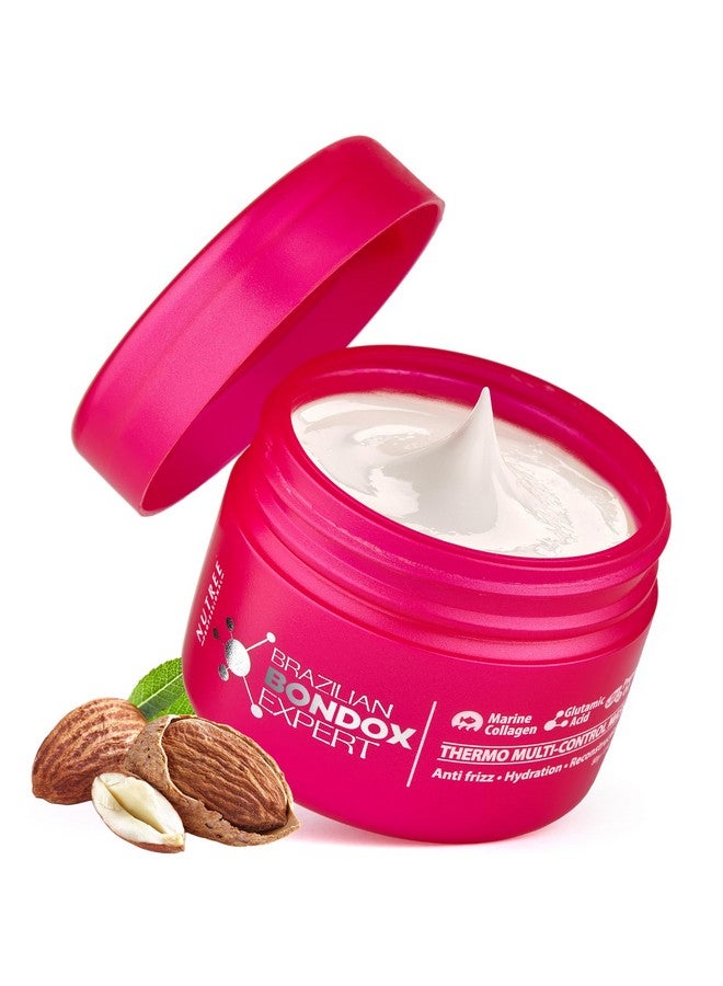 Amazonliss HAIR TREATMENT MASK FOR DAMAGED BRAZILIAN BONDOX 2.82 oz Thermal Activated Mask for Dry Frizzy Hair | Formaldehyde Free Cruelty Free | Results for up to 1-3 months | Almond Oil - Image 1