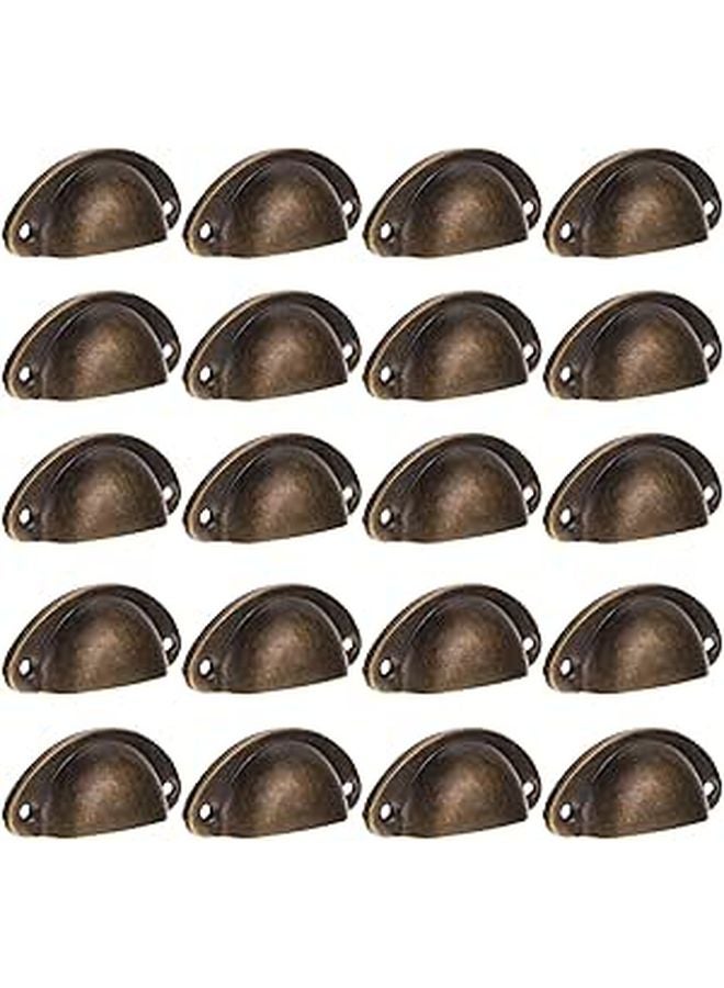 Vintage Antique Shell Drawer Handles Cabinet Pulls 8.1cm Home Decor Furniture Knobs - Image 1