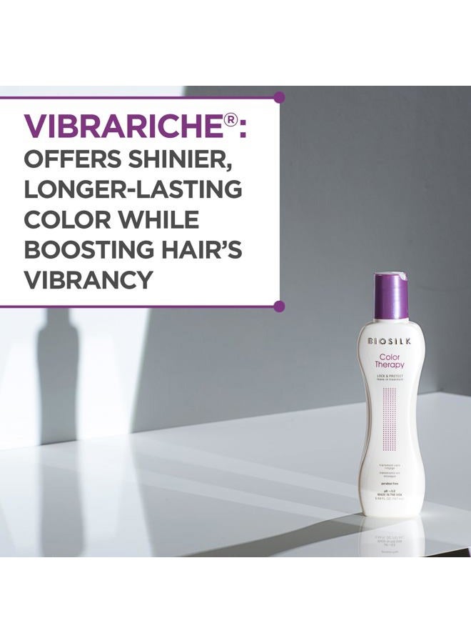 Biosilk Color Therapy Cool Blonde Shampoo, Protects Highlighted & Lightened Hair To Help Balance Brassy Tones, Sulfate, Paraben & Cruelty-Free, 12 Oz - Image 3