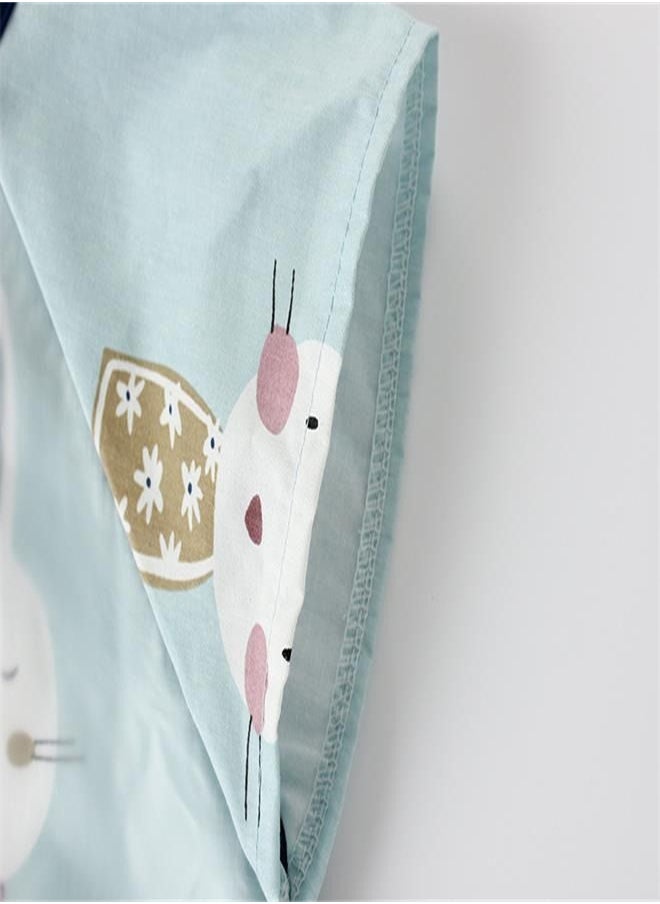 Generic - Kids Waterproof Long Sleeve Reversible - Baby Feeding Apron, Cotton Toddler Coverall, Infant Burp Cloth - Child's Protective Clothing (110) - Image 1