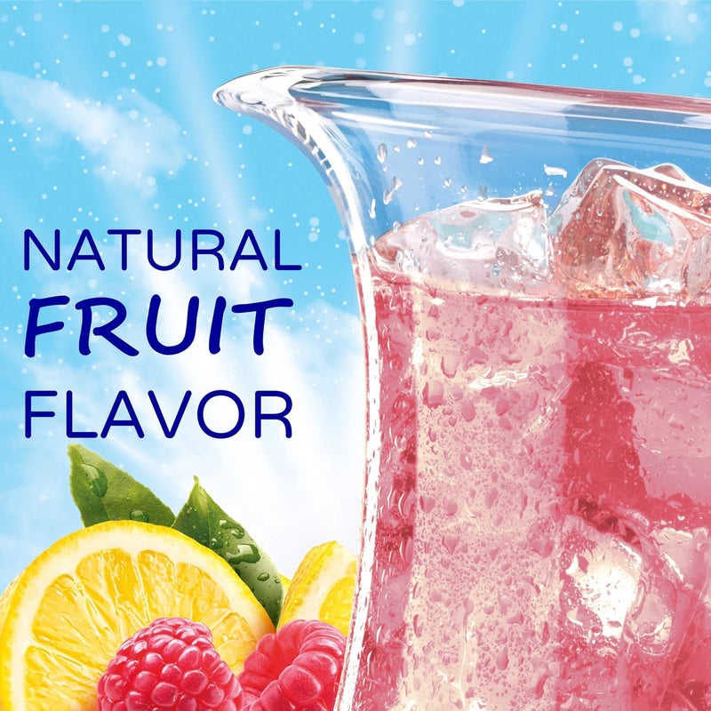 Crystal Light Raspberry Lemonade Drink Mix - 6 Pitcher Packets - Image 2