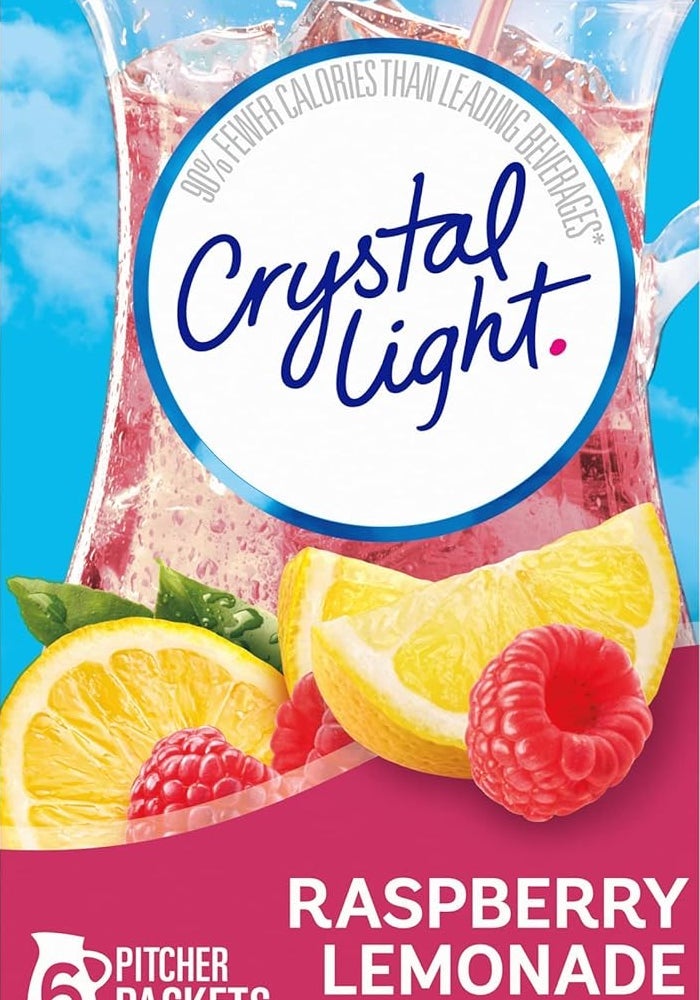 Crystal Light Raspberry Lemonade Drink Mix - 6 Pitcher Packets - Image 4