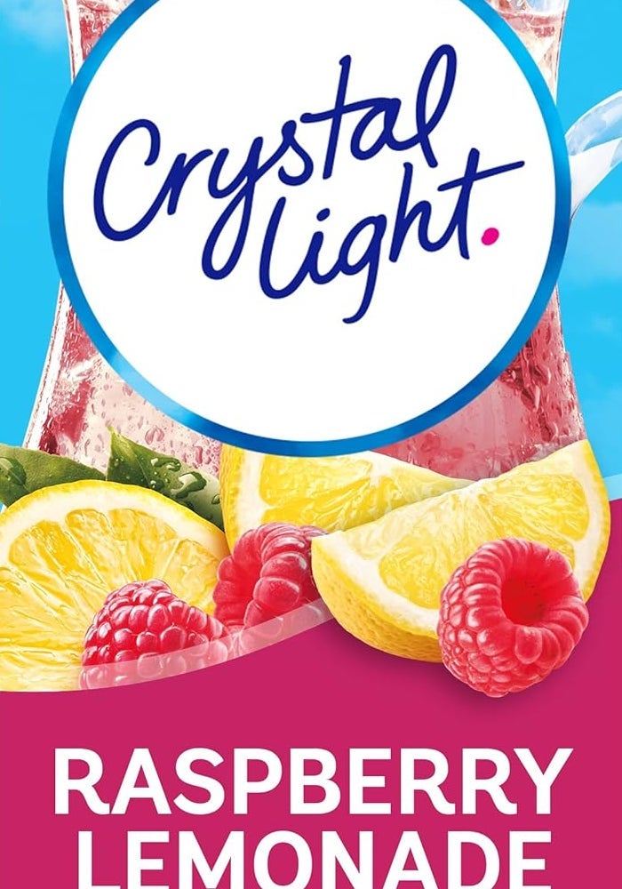 Crystal Light Raspberry Lemonade Drink Mix - 6 Pitcher Packets - Image 1