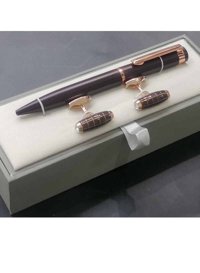 طقم قلم وكبك درجة اولى رجالي