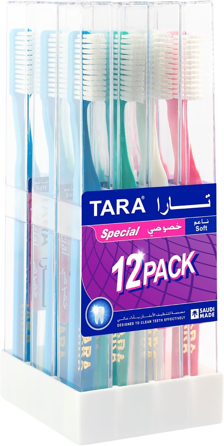 تارا حزمة تارا الخاصة بفرشاة الأسنان الناعمة 12 قطعة - Image 1