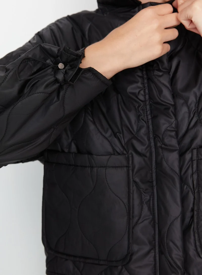 trendyol Oversized Crop Jacket