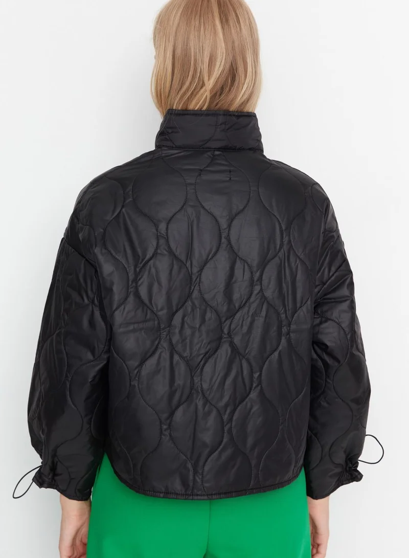 trendyol Oversized Crop Jacket
