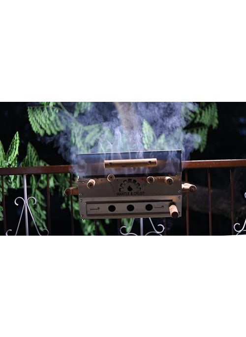 mc Mantle Crust Stainless Steel 304 Balcony Barbecue with 6 Skewers  - Image 4