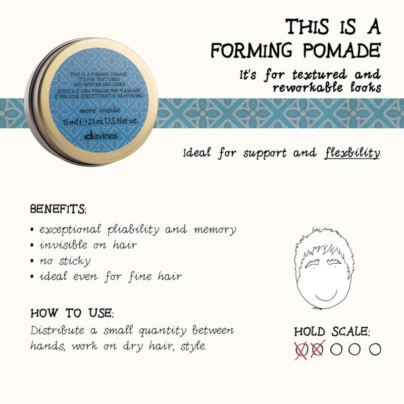 Davines This is a Forming Pomade, 2.7 Fl Oz - Image 3