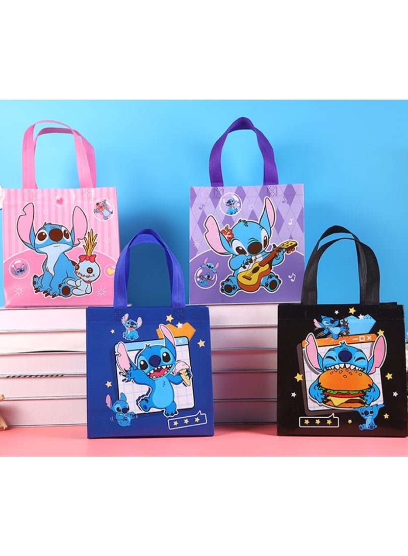 Stitch Gift Wrapping Bags Children's Birthday Gift Bags - 8 PCS - Image 1