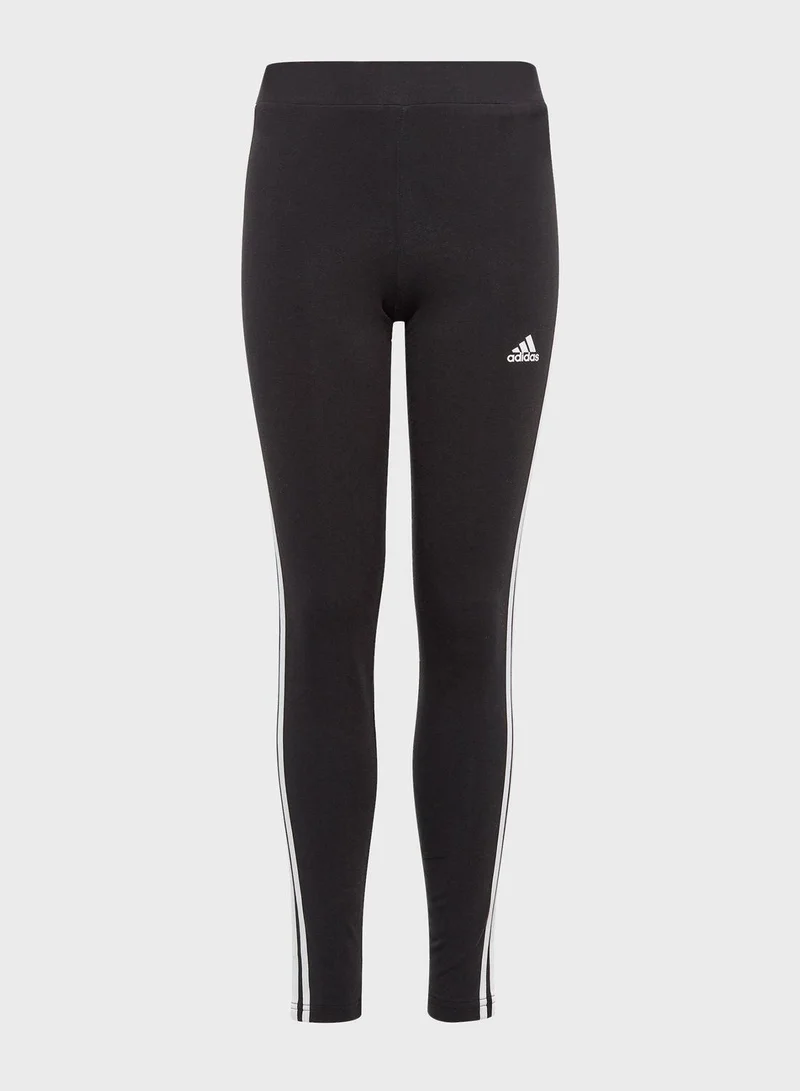 Adidas G 3S Tig Black Training Tights 7-8Y