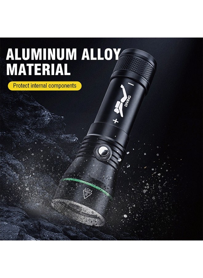 BORUIT - S3 Deep Sea Diving Flashlight - High-Intensity Underwater Photography Light, Waterproof and Durable - Image 1