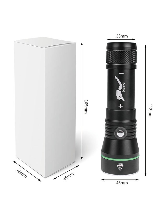 BORUIT - S3 Deep Sea Diving Flashlight - High-Intensity Underwater Photography Light, Waterproof and Durable - Image 1