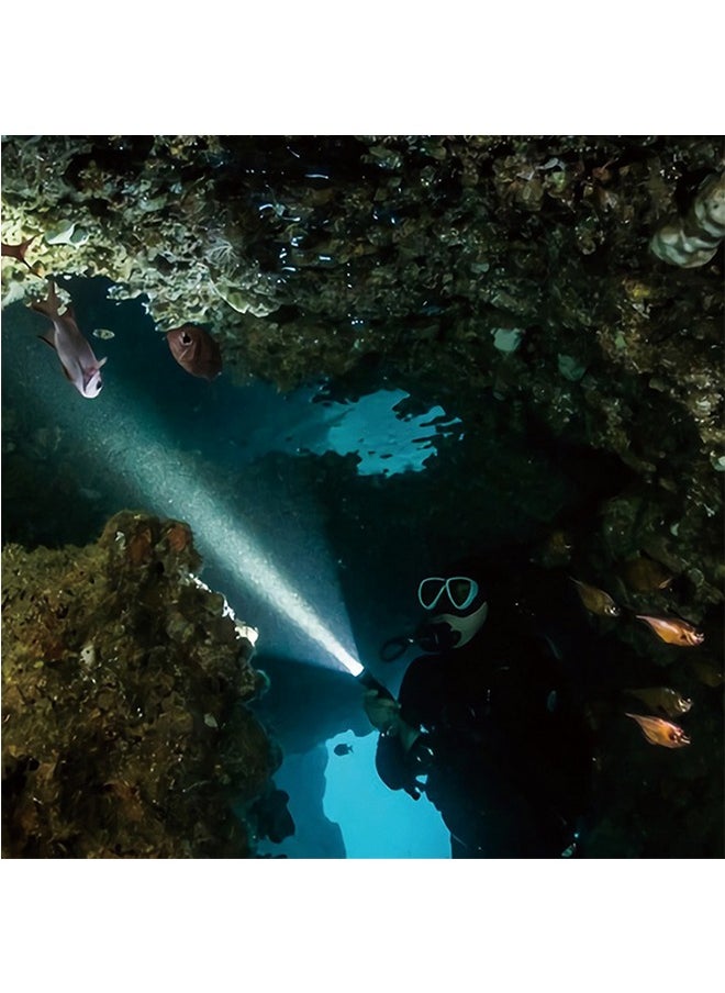 BORUIT - S3 Deep Sea Diving Flashlight - High-Intensity Underwater Photography Light, Waterproof and Durable - Image 1