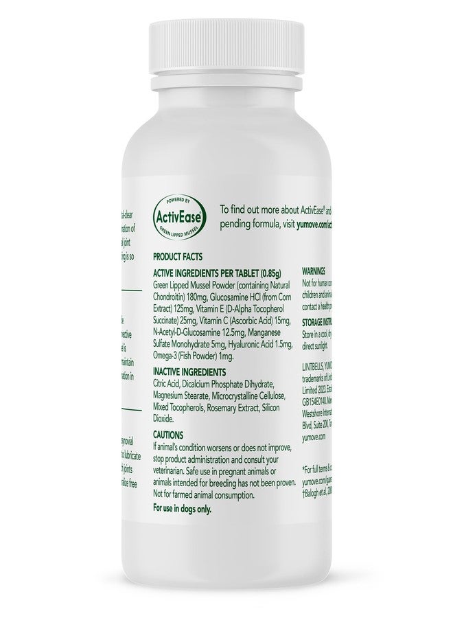 YuMOVE Young & Active Dog Tablets | Hip and Joint Supplement for Dogs with Glucosamine, Hyaluronic Acid, Green Lipped Mussel| Dogs Aged Under 6 | 60 Tablets - Image 2