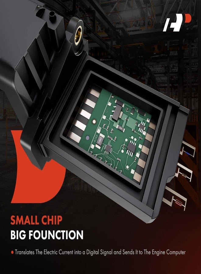 A-Premium Mass Air Flow Sensor【8 Pins】 Compatible with Buick, Cadillac, Chevy & GMC Vehicles - 2012-2022 - Silverado 1500, Equinox, Sierra 1500, Malibu, Traverse, Impala, Tahoe & More, 23262343 - Image 4