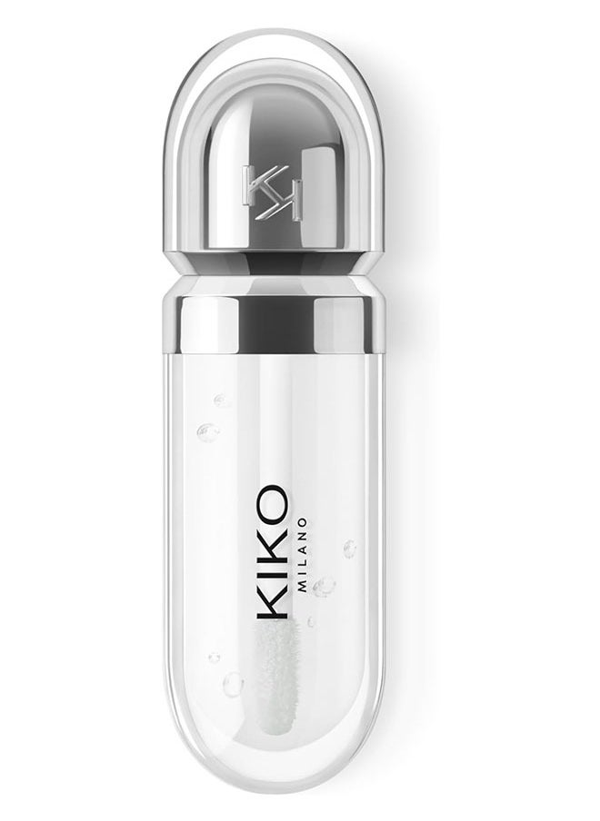 KIKO MILANO 3D Hydra Lip Gloss 01 Clear  - Image 3