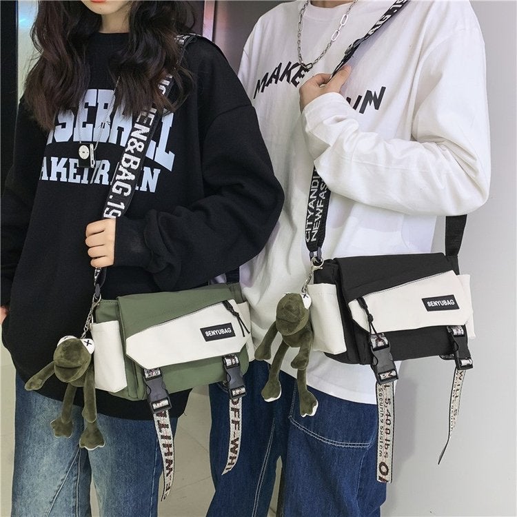 Women's Nylon Shoulder Bag - Image 2