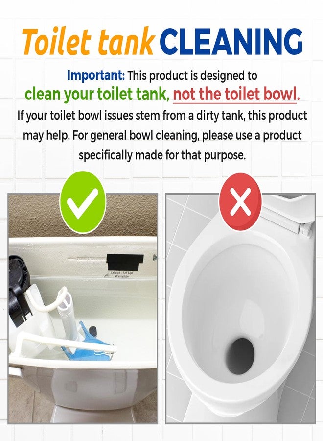 Bastion Toilet Tank Cleaner - 6-Uses. (*Not For Toilet Bowl*) Removes Rust, Mineral Deposits, Hard Water Stains, & Calcium Build Up. Contains 6 X 8oz Single Use Packets - Image 2
