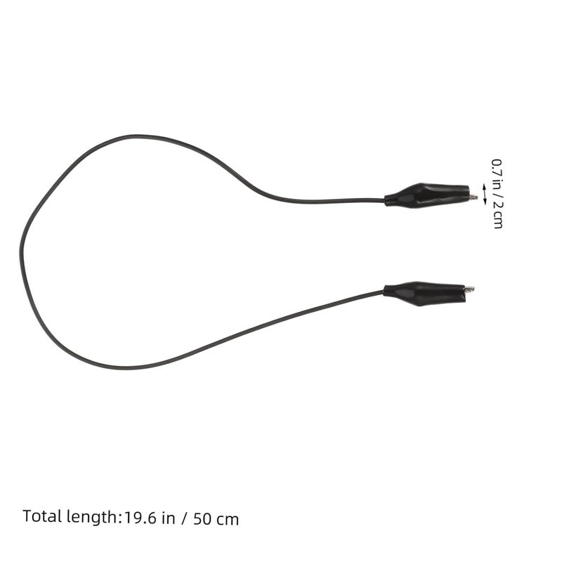 30 قطعة من مشابك التمساح ثنائية الطرف، أسلاك اختبار، ملاقط اختبار الدوائر الكهربائية - Image 3