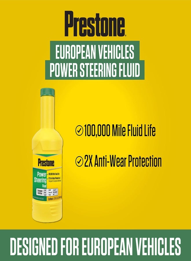 بريستون سائل التوجيه المعزز بريستون AS268 للمركبات الأوروبية - 12 أونصة. - Image 3