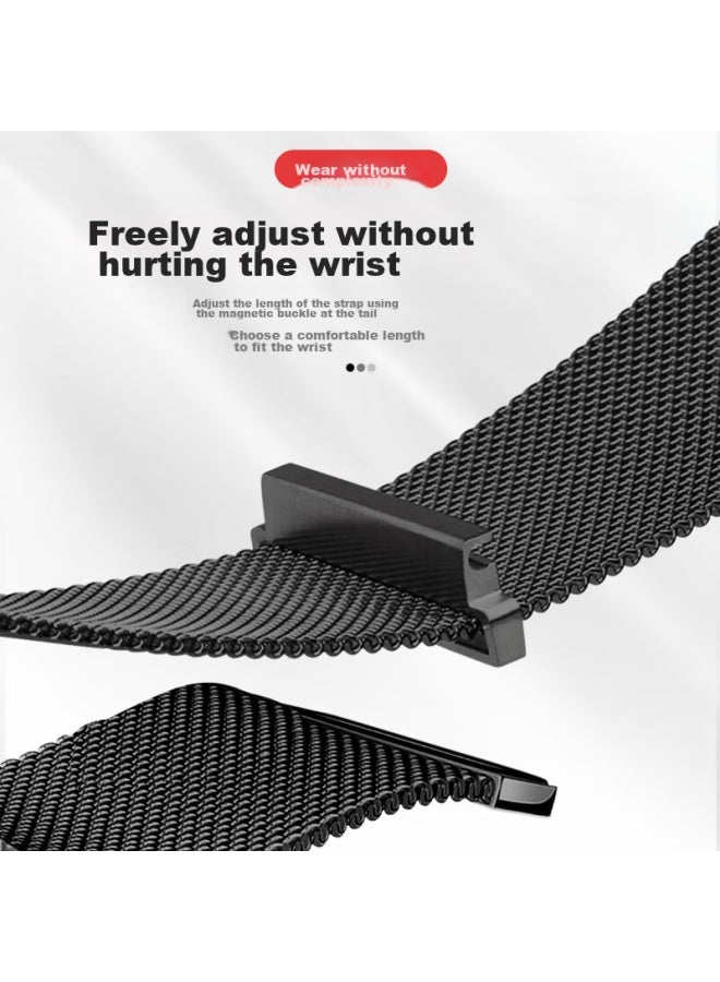 Bho Compatible With Huawei Watch Straps For Gt5pro/gt4/gt3pro/gt2, Milanese Loop Watch Band For Watch4pro/watch3/honor Magic2, Magnetic Metal Watch Strap - Image 4