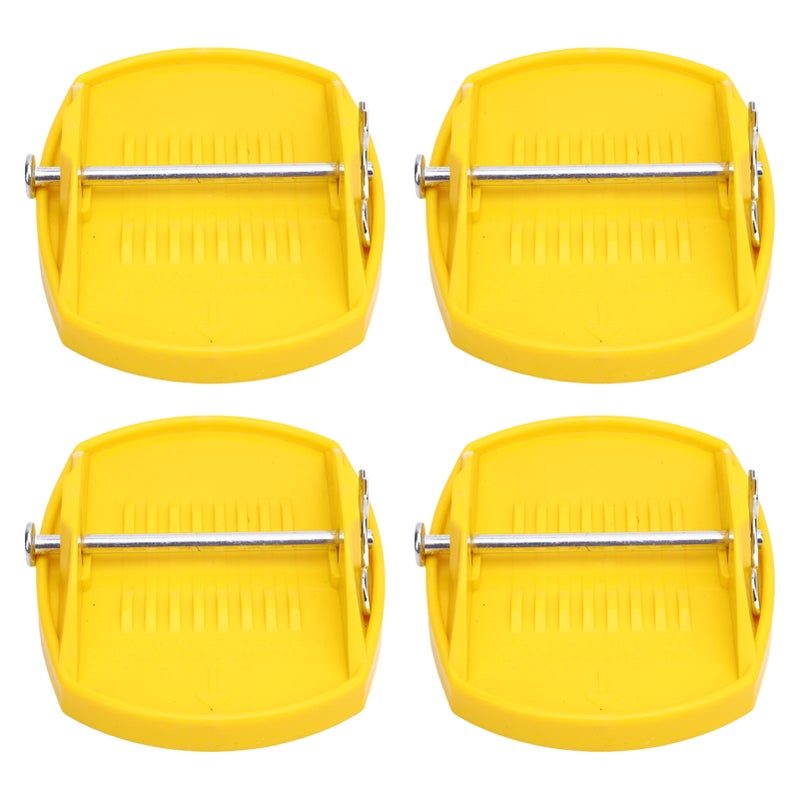 4PCS Heavy Duty RV Leg Pads Stabiliser Jack Pads Prevents Sinking Aids in Stabilizing for Motorhome Camping Vehicle - Image 3