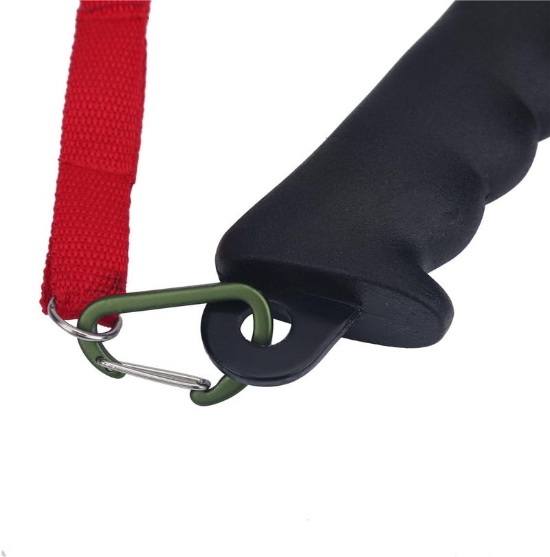 كلاراكو مطرقة خيمة خارجية من كلاركو، مطرقة تخييم شديدة التحمل، رأس عالي القوة ومقبض مطاطي مع حبل، أوتاد خيمة، أداة إزالة المسامير - Image 1