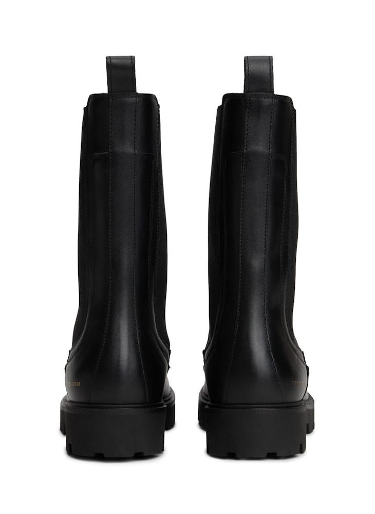 TOMMY HILFIGER Leather Mid Chelsea Boots - Image 3