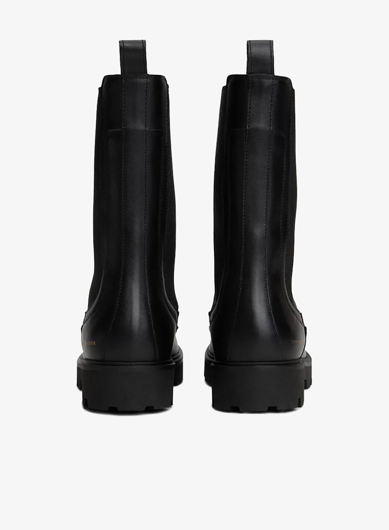 تومي هيلفيغر بوت تشيلسي جلدي متوسط - Image 3