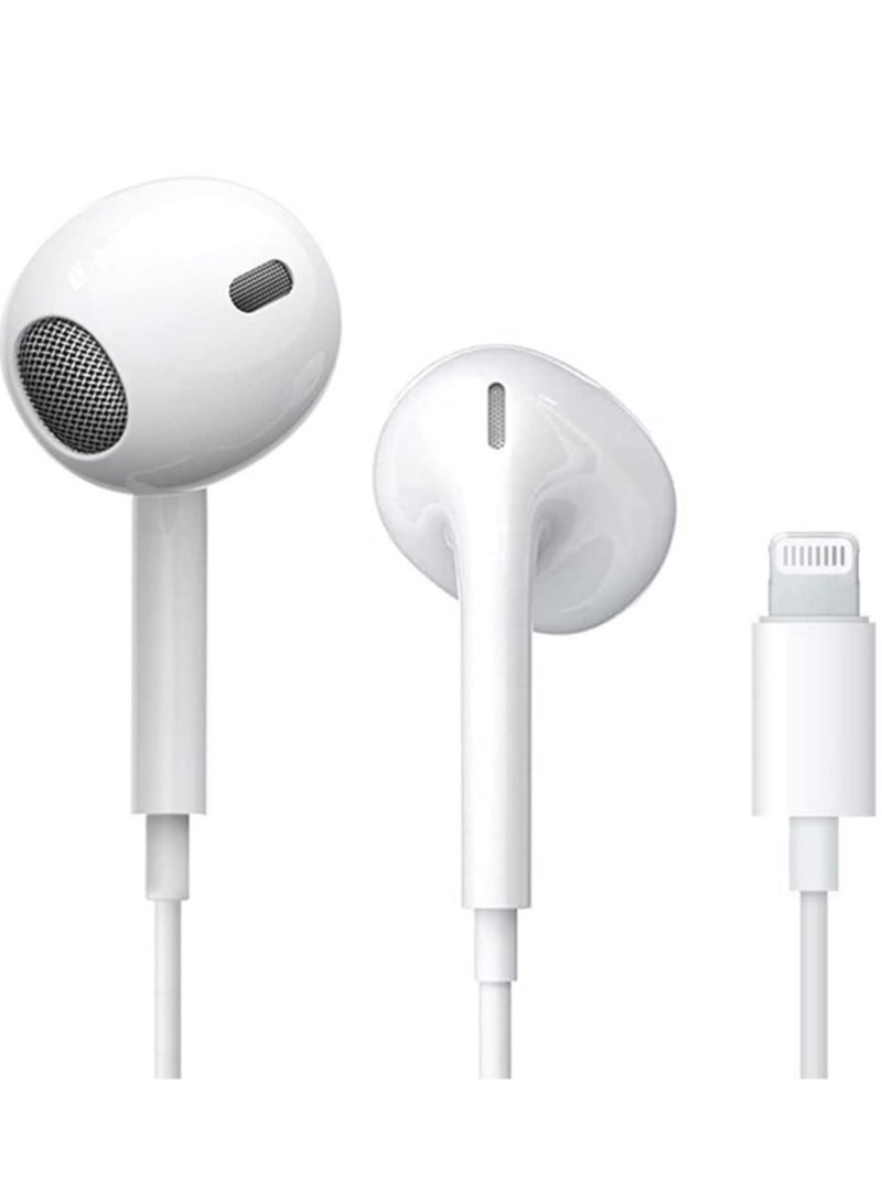 Gravity Lightning Headphone Wired for iPhone 14[Apple MFi Certified] Built-in Microphone & Volume Control, in-Ear Stereo Headset Compatible with iPhone 13 Mini/SE/12 Pro/12Pro Max/11/X/8 7-All iOS System - Image 1