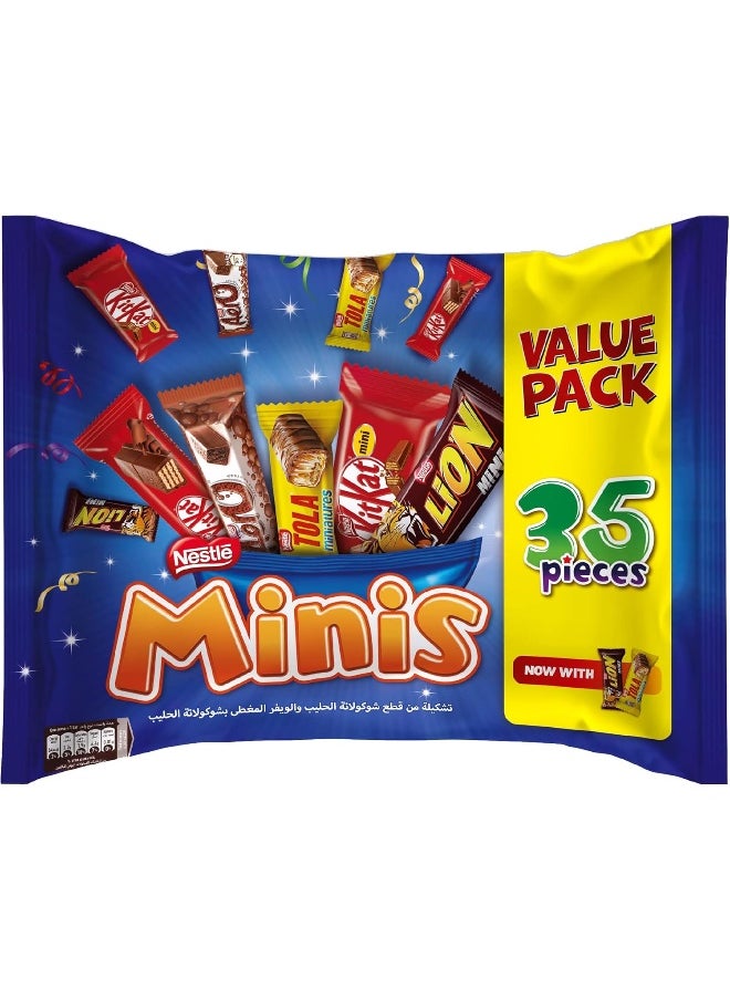Nestle Nestlé Mini Mix Chocolate Bag 420g Value Pack  - Image 5