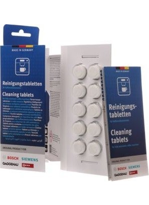 BOSCH Oil Cleaning Tablet for Cleaning Siemens Coffee and Espresso Machine Siemens Tablet Cleaner  - Image 1