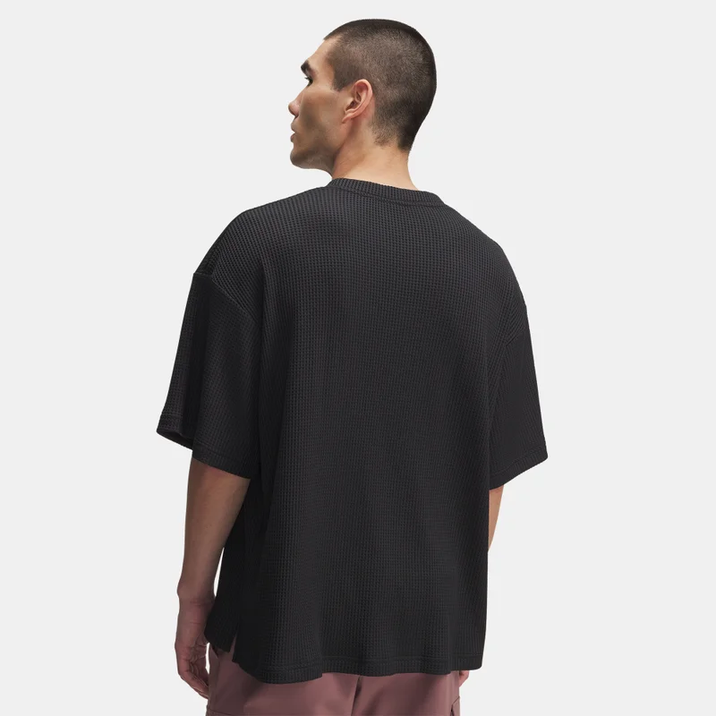 Under Armour Black Men's Rival Waffle T-Shirt for Men | Best Price UAE