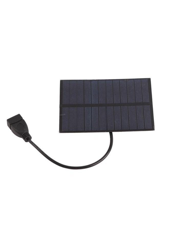 NIBEMINENT Solar Panel 5W 5V Small Size Light Weight Environmental Friendly Outdoor Solar Power Panel for Mobile Phones  - Image 1