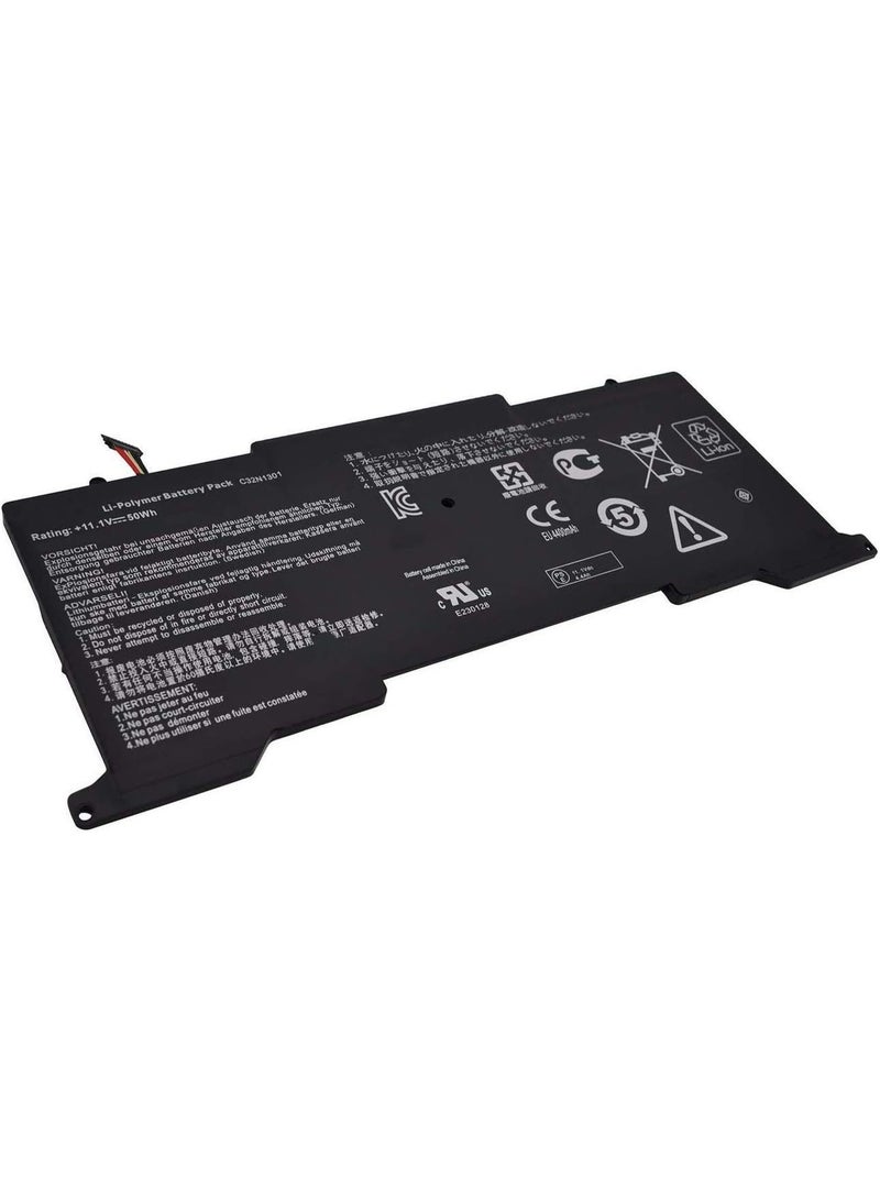 Terabyte C22-UX31 Laptop Battery for ASUS Zenbook UX31 UX31L UX31LA UX31LA-1A UX31LA-2A Series UX31LA-0161A4200U UX31LA-R5017H UX31LA-XH51T UX31LA-US51T UX31LA-DS71T UX31LA-C4078H 0B200-00510000 7.4V 50Wh 6840mAh - Image 2