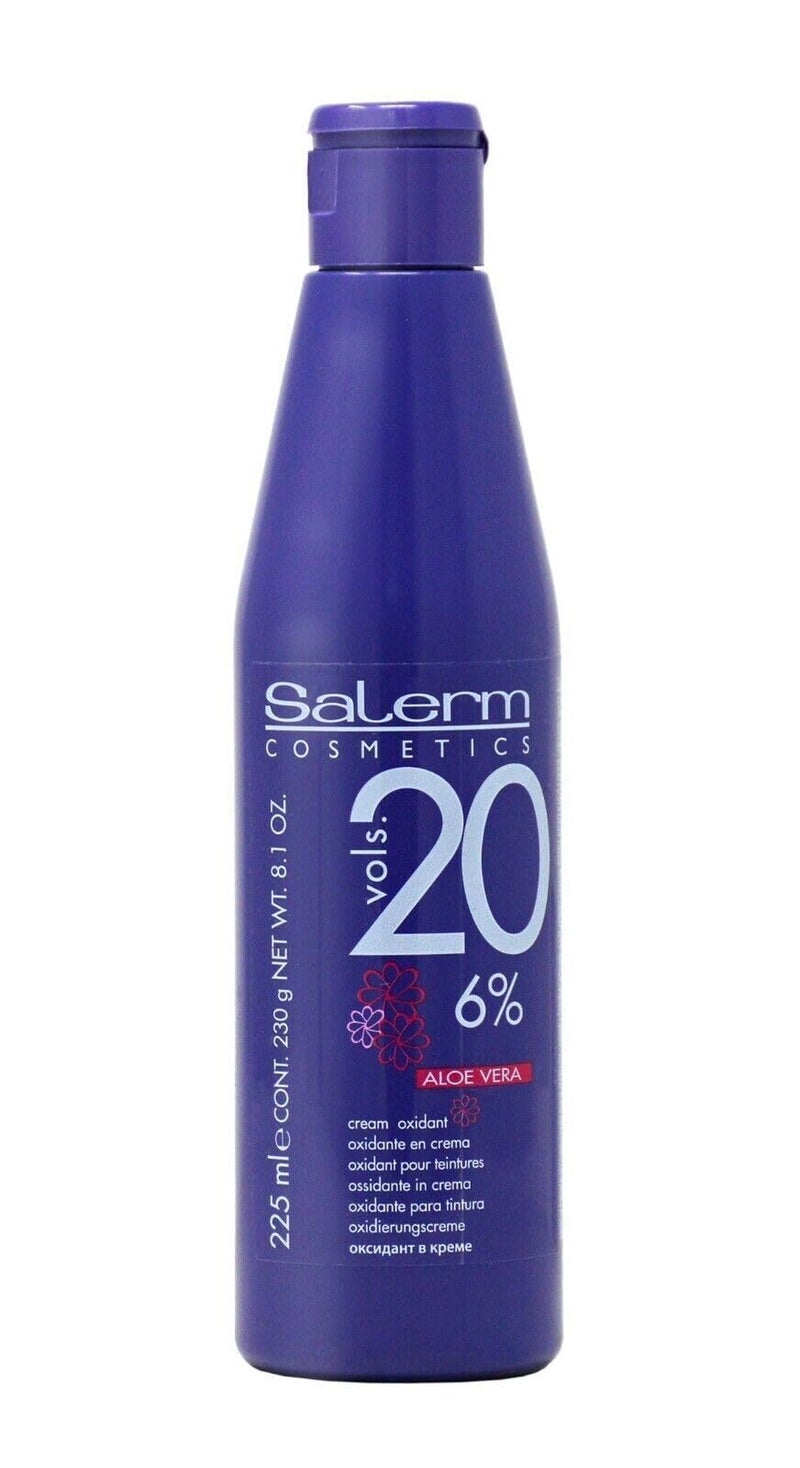 Salerm Cosmetics Cream Oxidant Volume 20 with Aloe Vera, 8.1 Ounce - Image 1