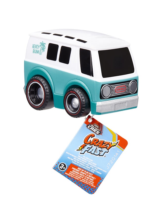 little tikes Little Tikes Crazy Fast Cars Series 6-Beach Bum Van  - Image 1