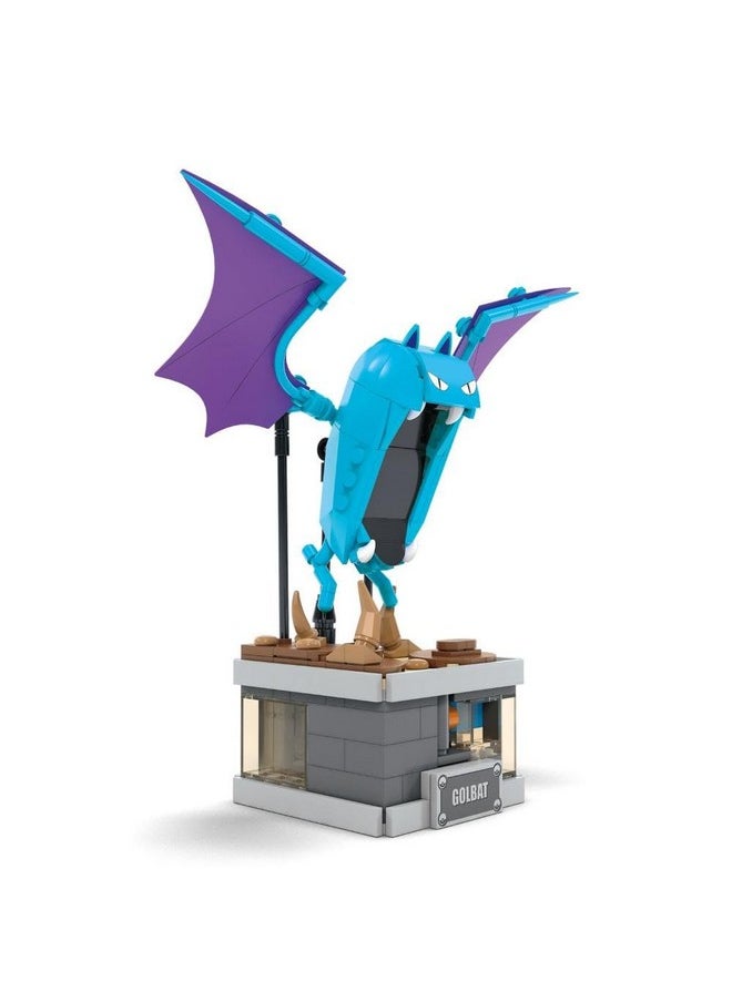 Mega Brands MEGA Pokémon Building Toys Set Mini Motion Golbat with 313 Pieces, Wing Flapping Motion, 5 Inches Tall, for Adult Collectors  - Image 3