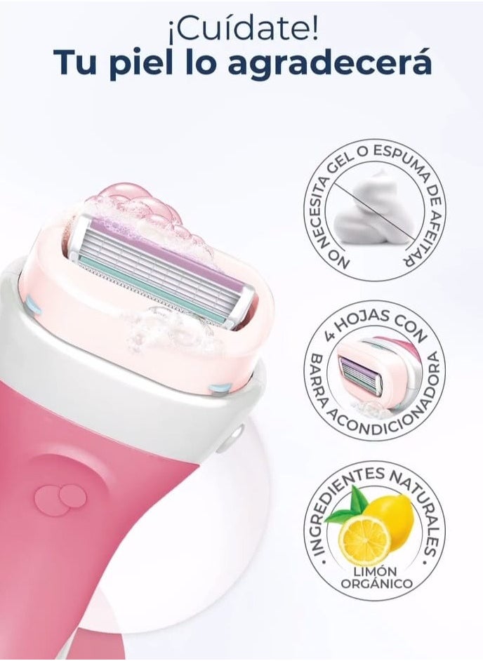 schick - Schick Intuition Lemon Berry Breeze Razors for Women - Image 1