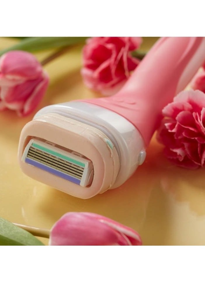 schick - Schick Intuition Lemon Berry Breeze Razors for Women - Image 1