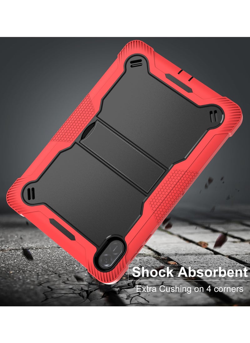 General Case for Honor pad x8a/x8a lte (11 inch) (2024), Silicone Thickened Anti-fall Tablet Case with Stand, Anti-friction Kids-Friendly Protective Cover for Honor pad x8a/x8a lte  - Image 4