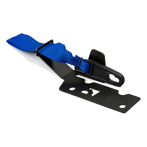 BuiltRight Industries Rear Seat Release with Blue Strap for Ford F-150 (2009+), F-250/350 (2017+) - Image 1