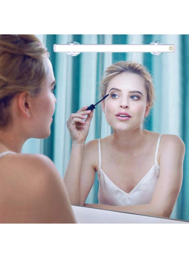 BestcanLED Mirror Light Portable Vanity Lights Simulated Daylight 4 Brightness Level Touch Control Rechargeable Cordless Makeup Light. - Image 1